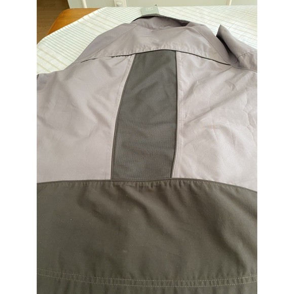 NWT - Cutter and Buck WeatherTec Gray Men’s Size Large Jacket Full Zipper - Picture 5 of 10